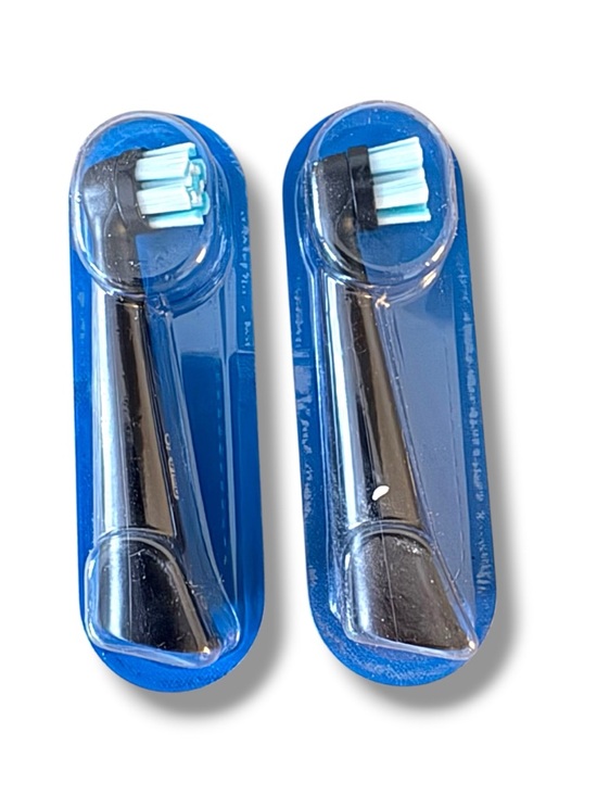 Oral-B Other - Oral-B IO Replacement Brush Heads Gentle Clean 2 Count Black